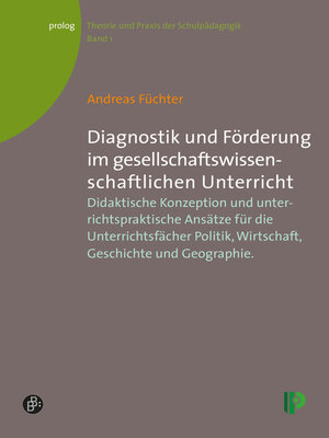 cover image of Diagnostik und Förderung im gesellschaftswissenschaftlichen Unterricht